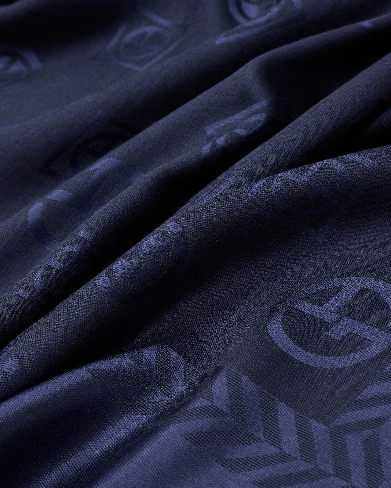 MONOGRAM JACQUARD VIRGIN-WOOL AND SILK STOLE - 2