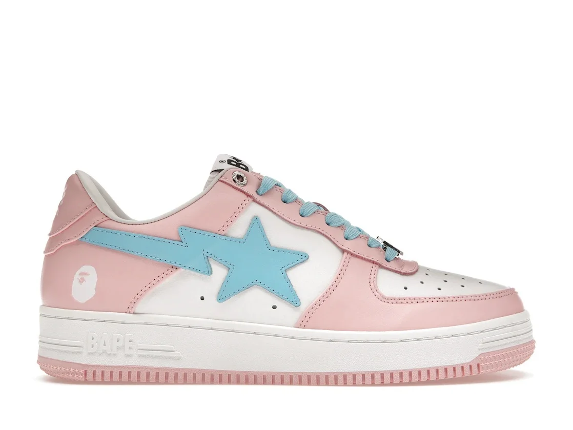 A Bathing Ape Bape Sta Pastel Pink - 1