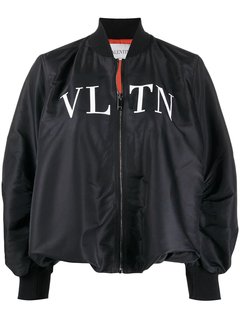 VLTN-print bomber jacket - 1