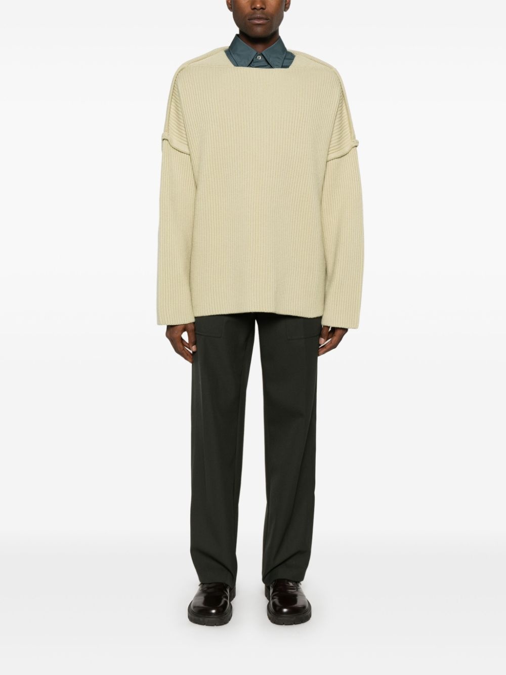 ribbed sweater - 2