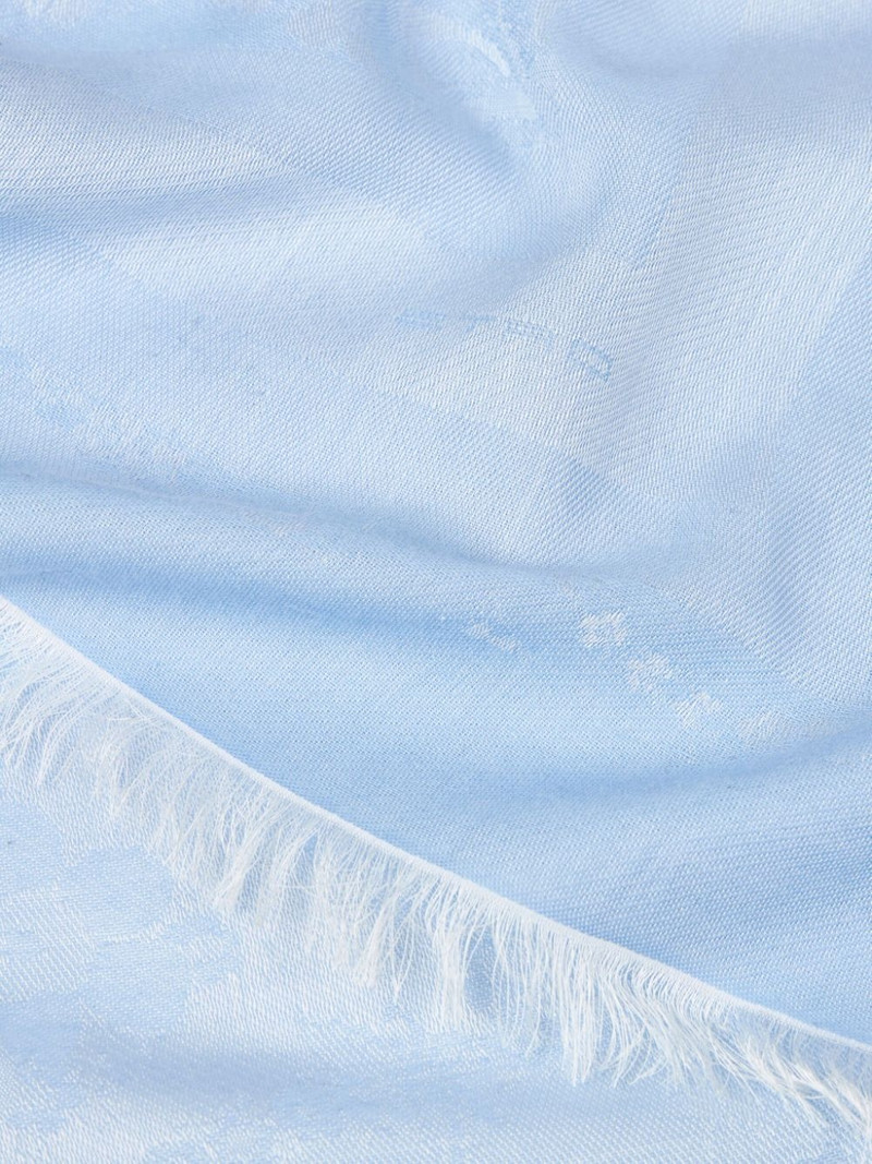 Etro floral paisley-jacquard scarf outlook