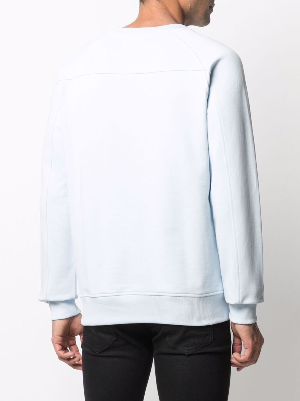 pouch-pocket cotton sweatshirt - 4