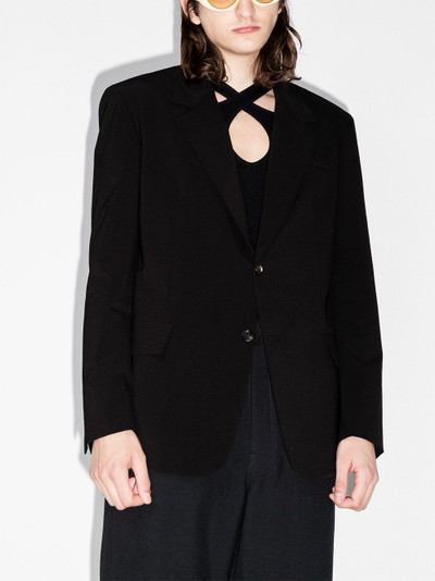 Bottega Veneta single-breasted blazer outlook