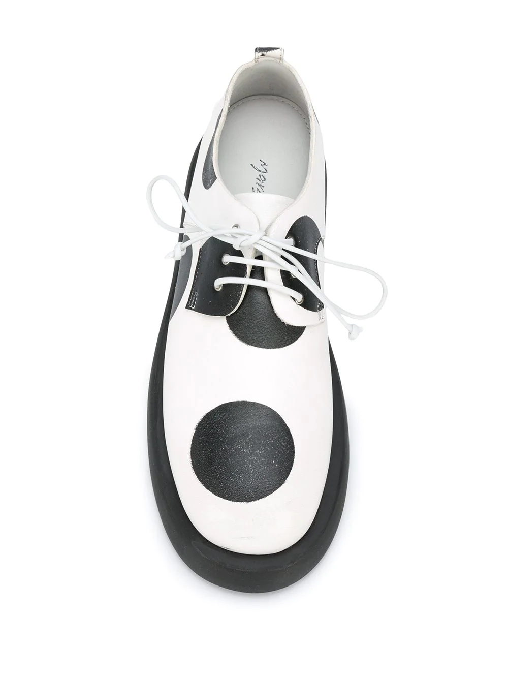 polka dot oxford shoes  - 4