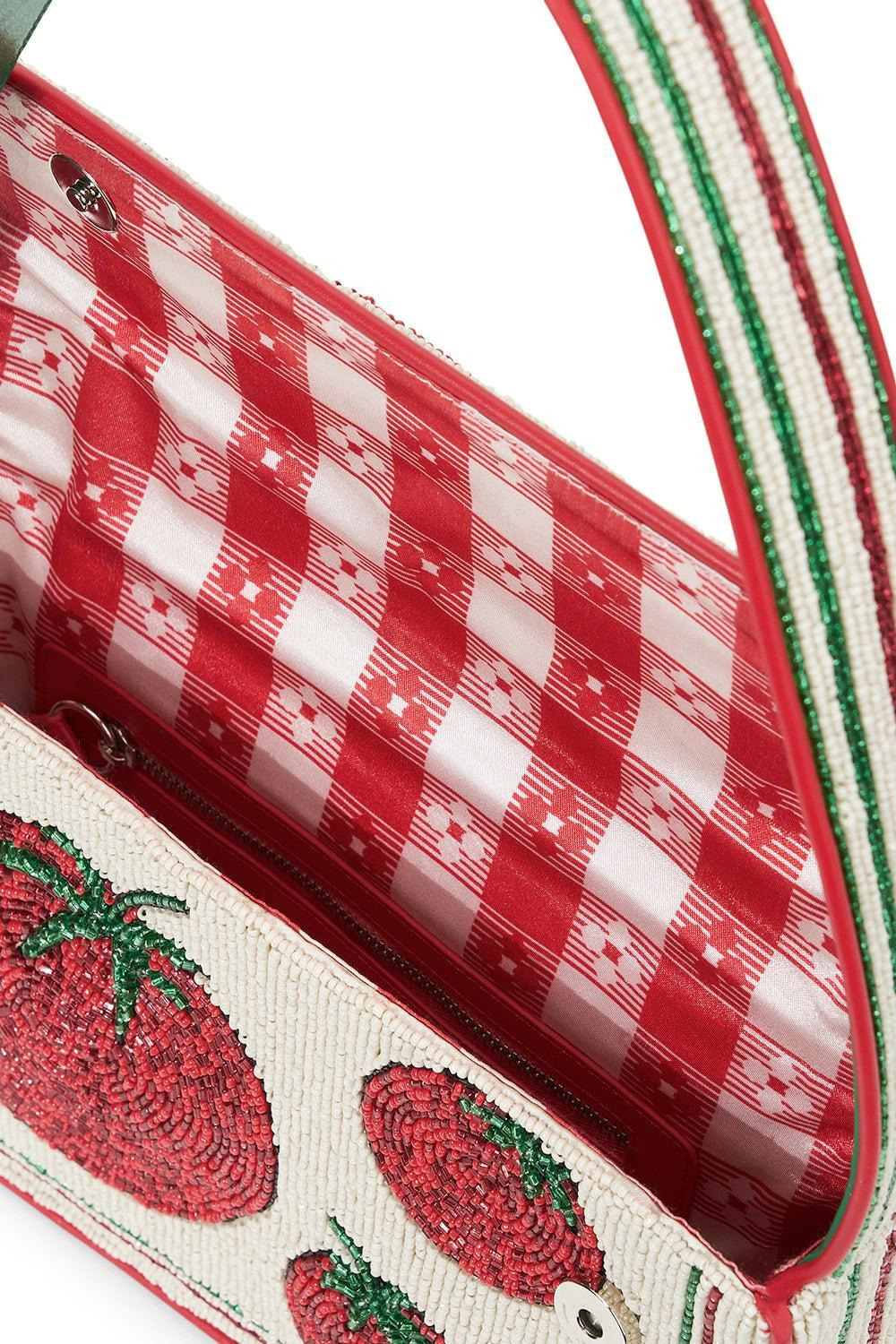 Tommy Beaded Bag - Tomato - 7