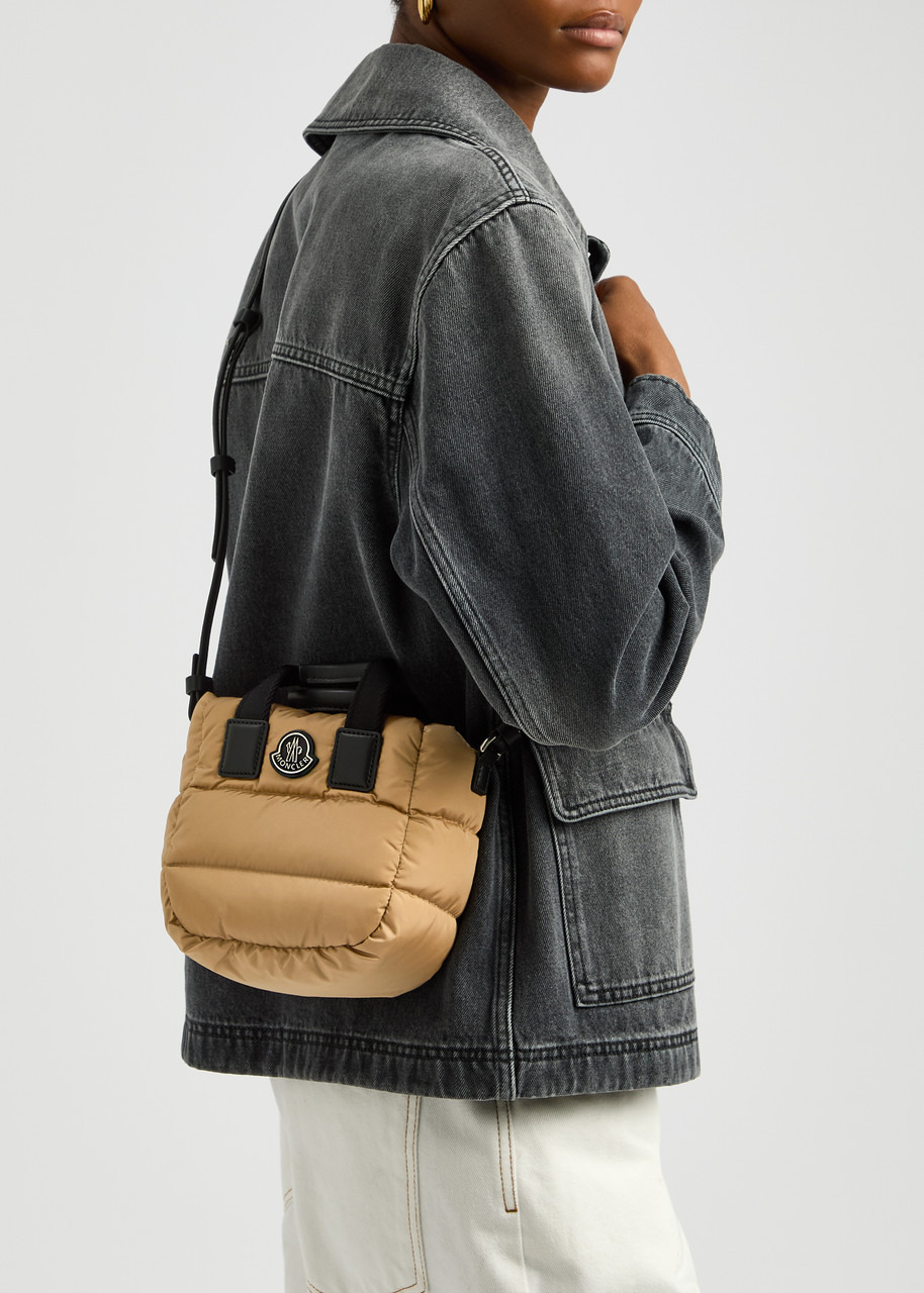 Moncler Caradac Micro Quilted Shell top Handle bag - 5