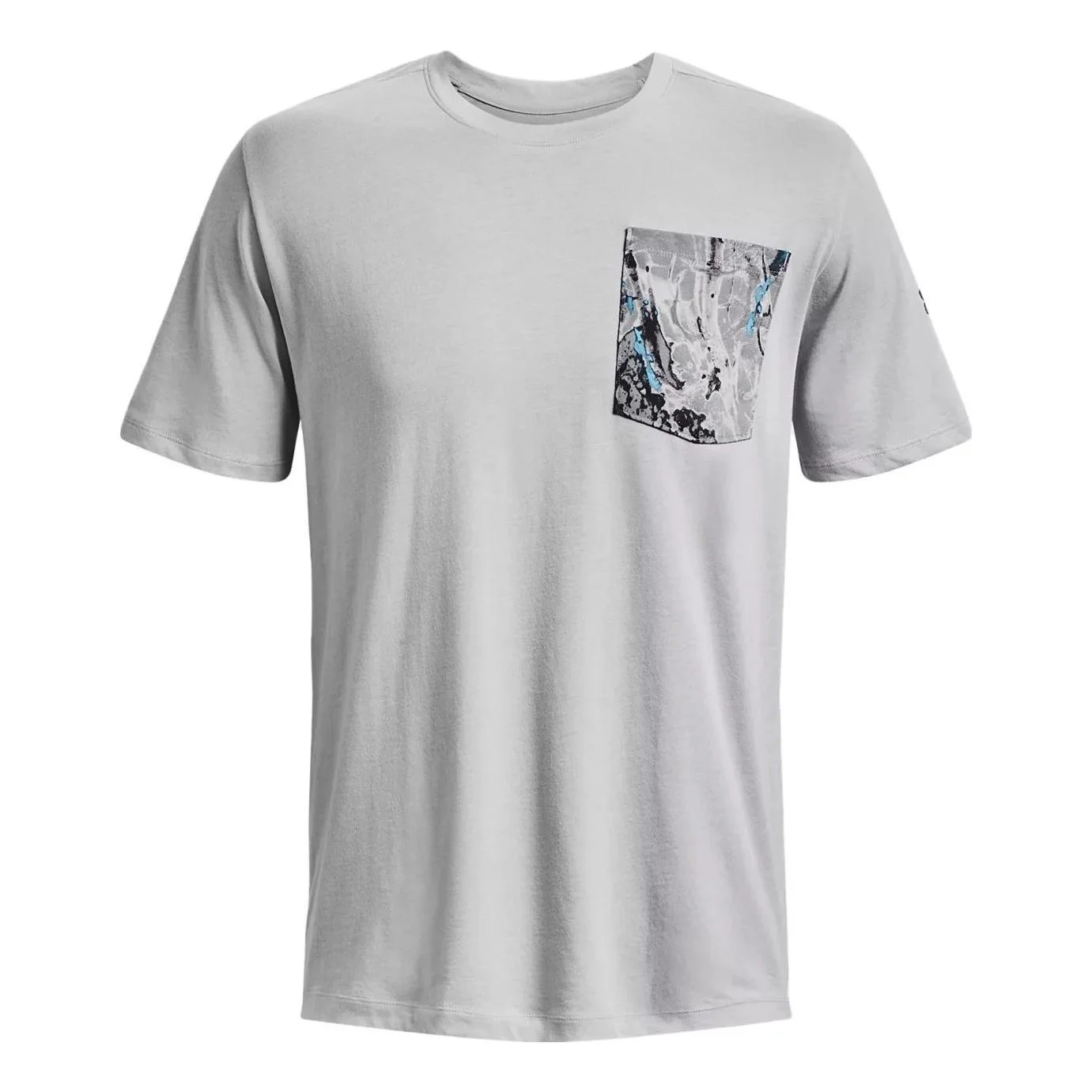 Under Armour Printed Pocket T-shirt 'Light Grey' 1376204-011 - 1