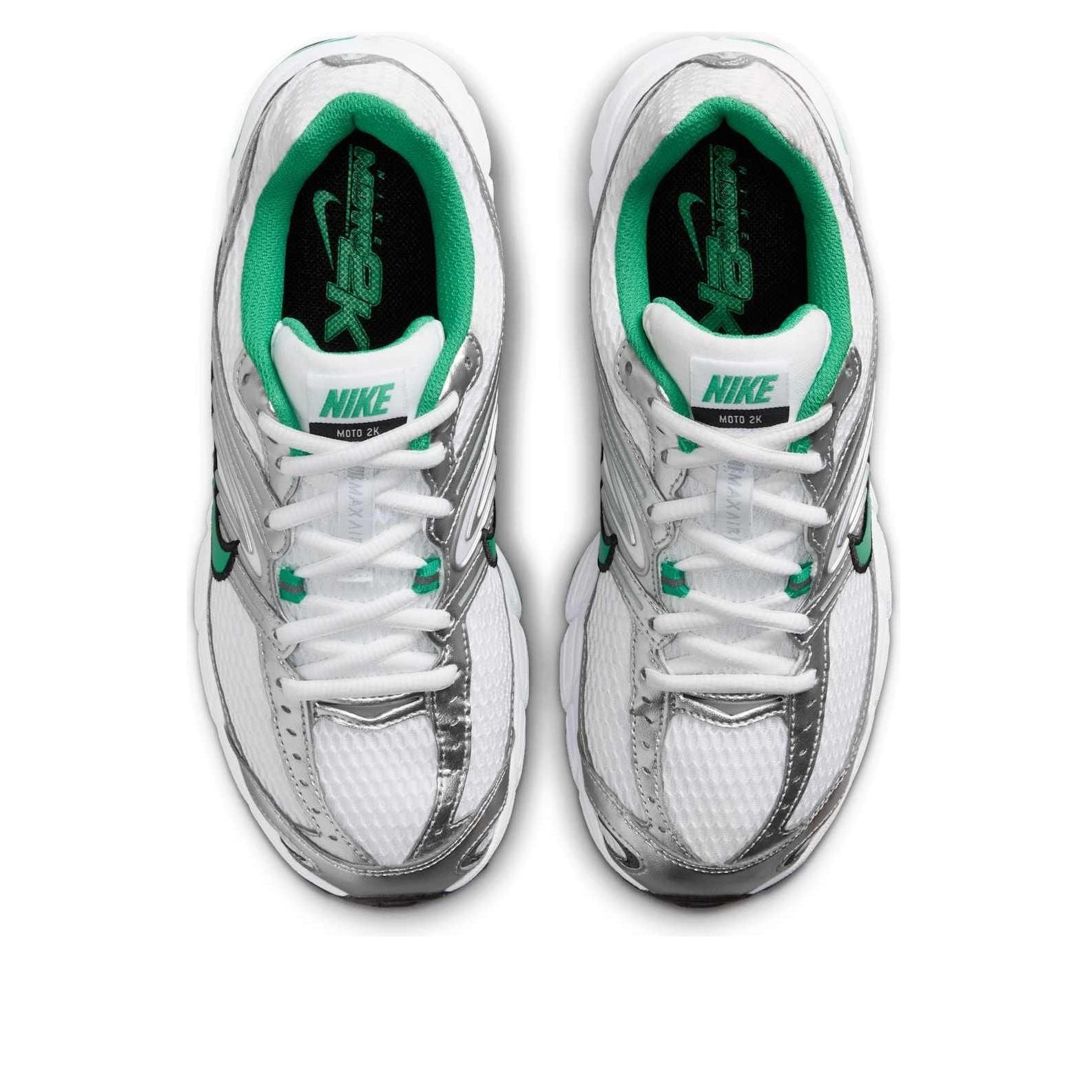 (WMNS) Nike Air Max Moto 2K 'White Silver Green' HQ2056-102 - 4