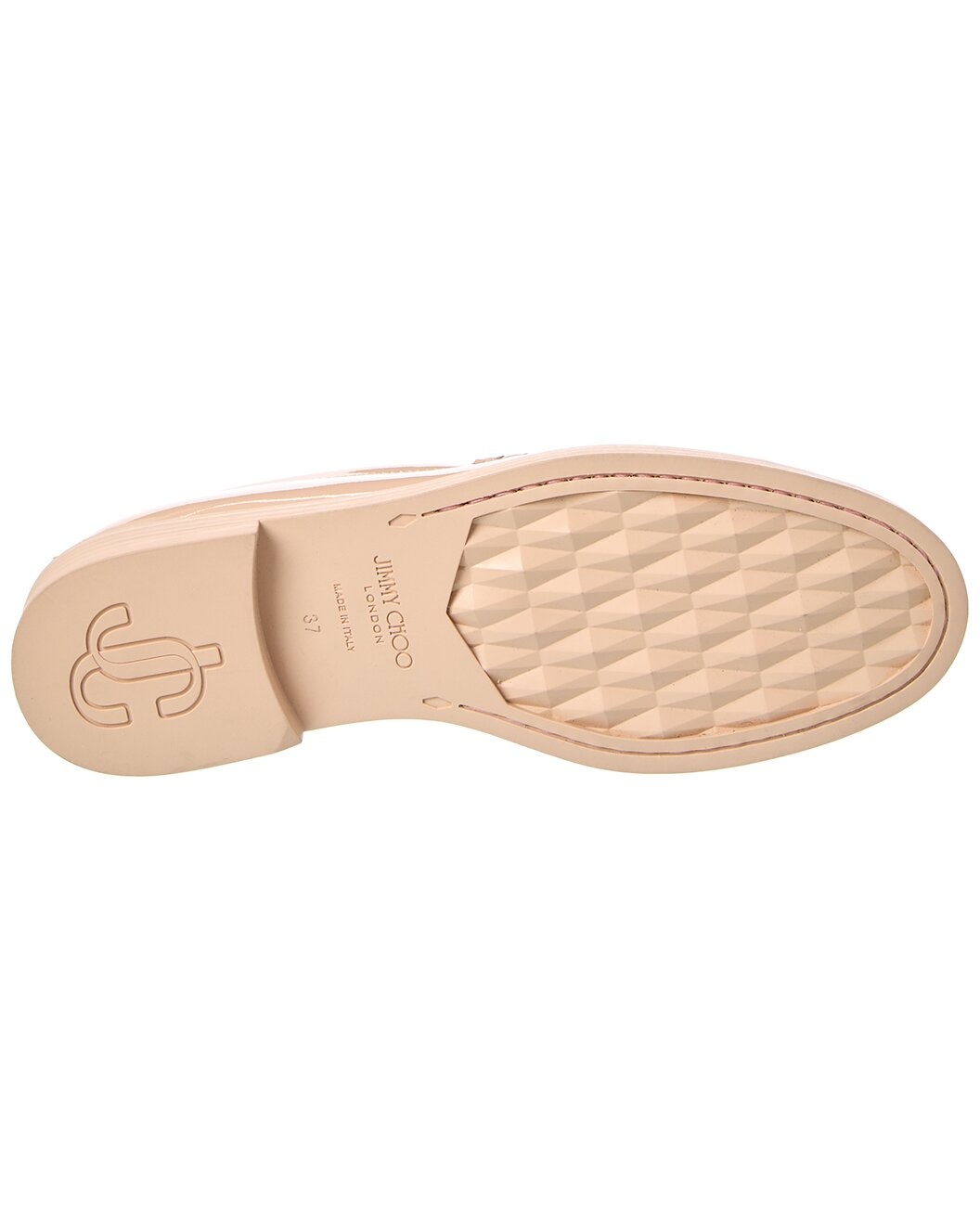 Jimmy Choo Addie Pearl Patent Loafer - 4