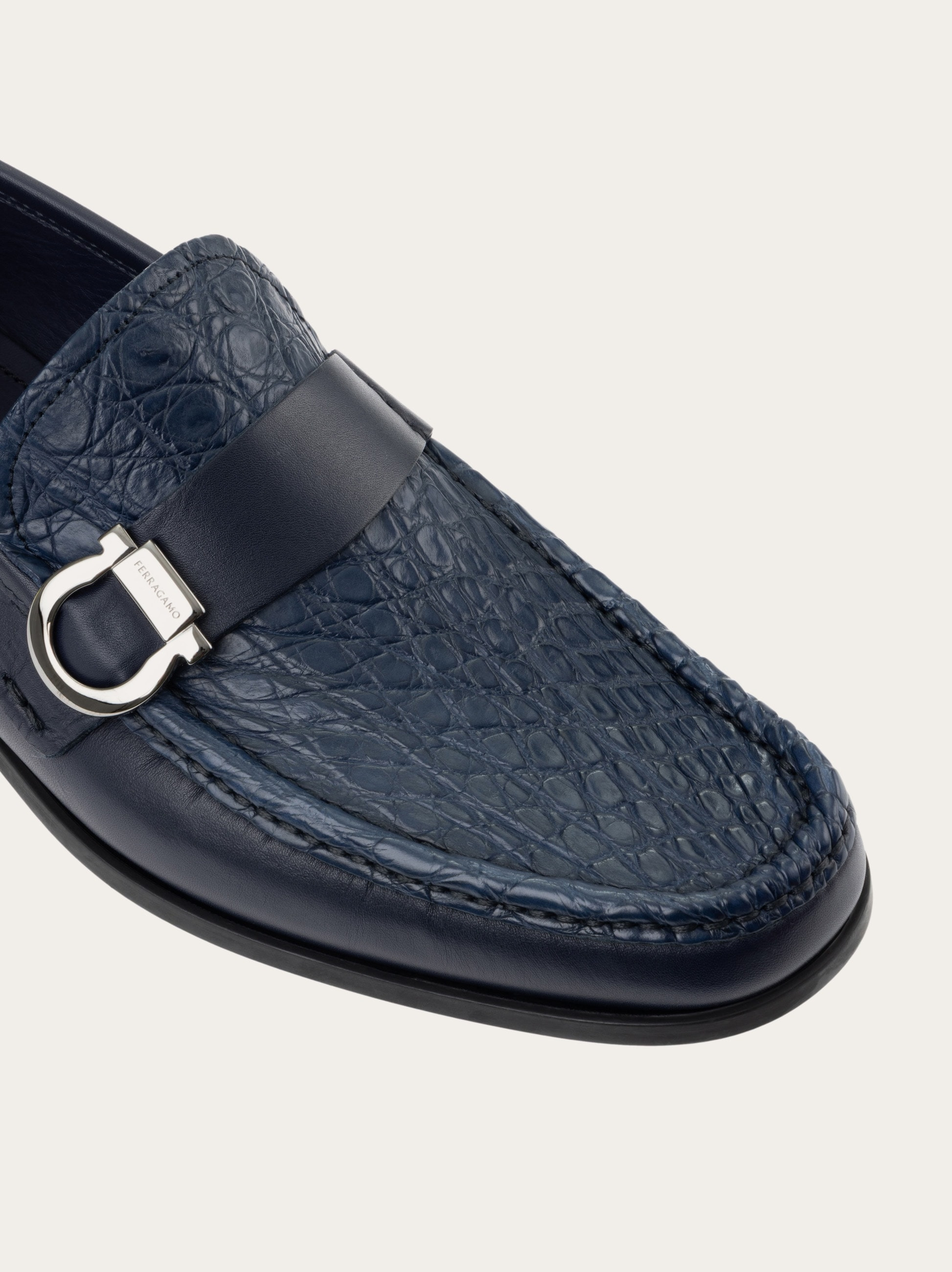 Loafer with Gancini ornament - 6