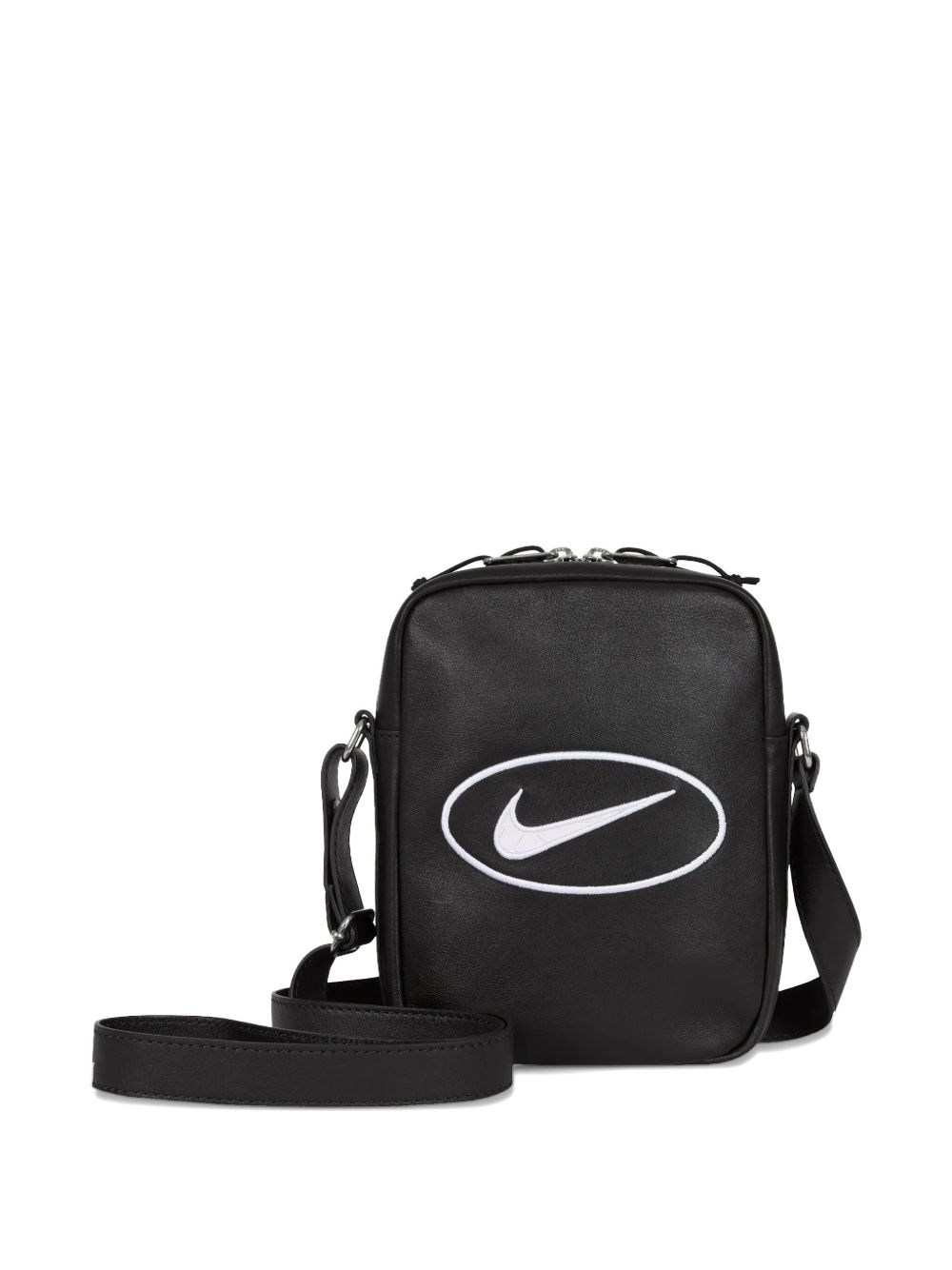 x Nike leather messenger bag - 2