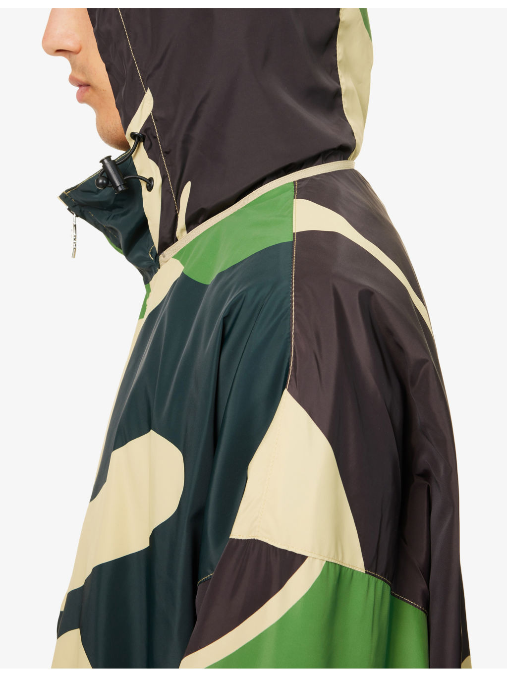 ABC Camo Windbreaker Nylon Jacket - 6