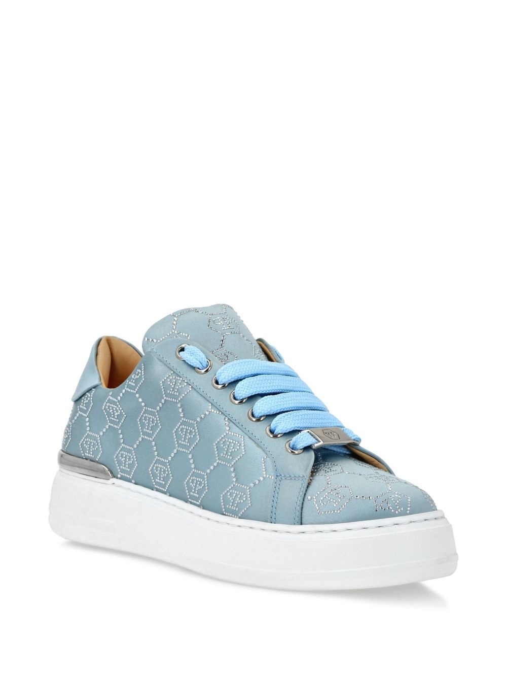 monogram-embellished sneakers - 2