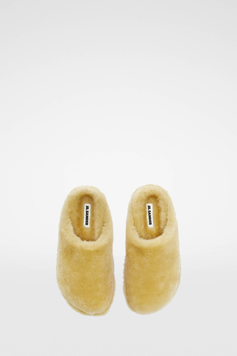 Jil Sander Shearling Slippers outlook