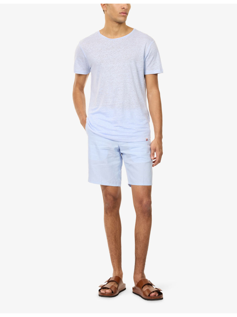 ORLEBAR BROWN Ob-T Crewneck Linen T-Shirt outlook