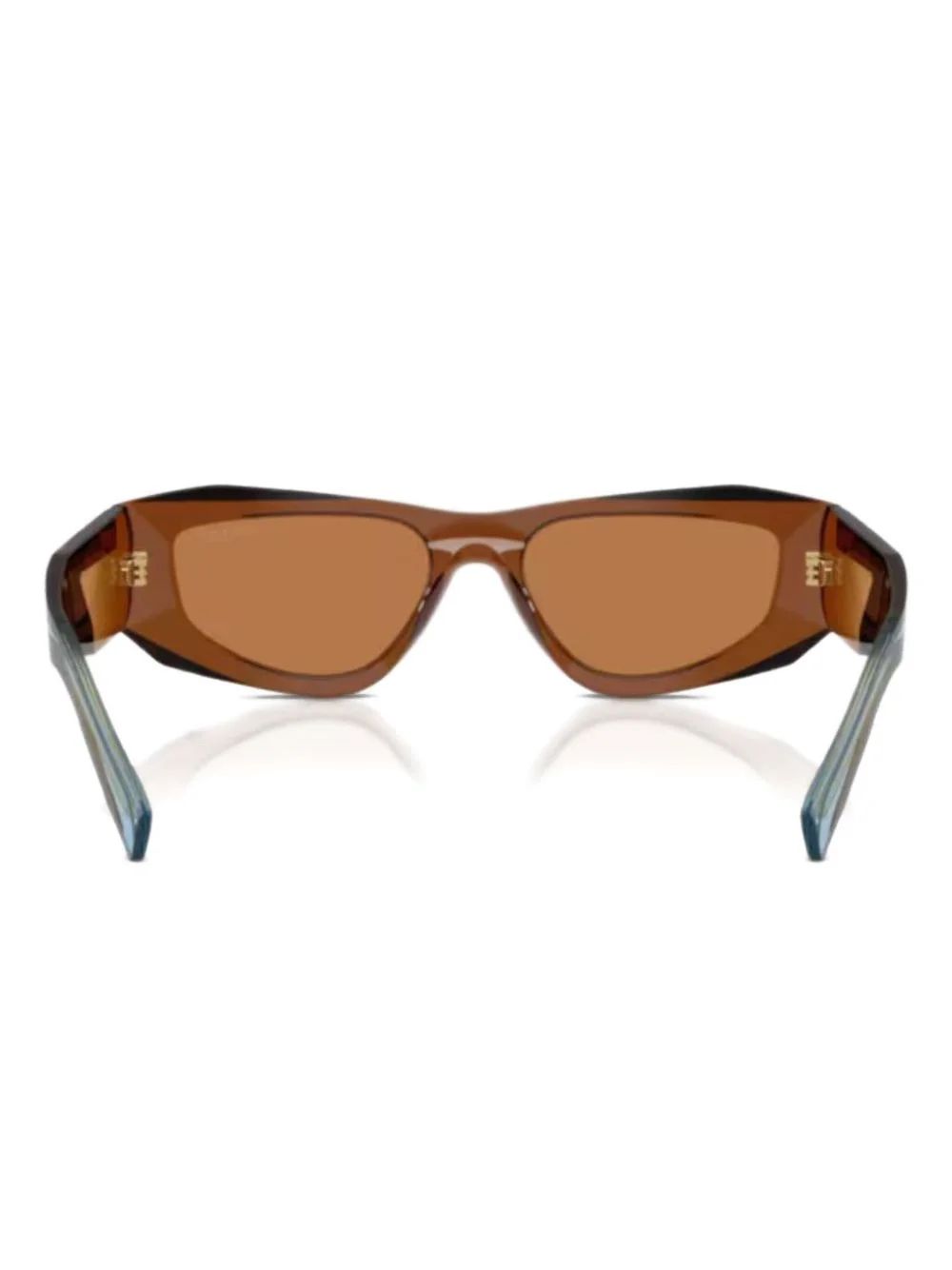 geometric-frame sunglasses - 1