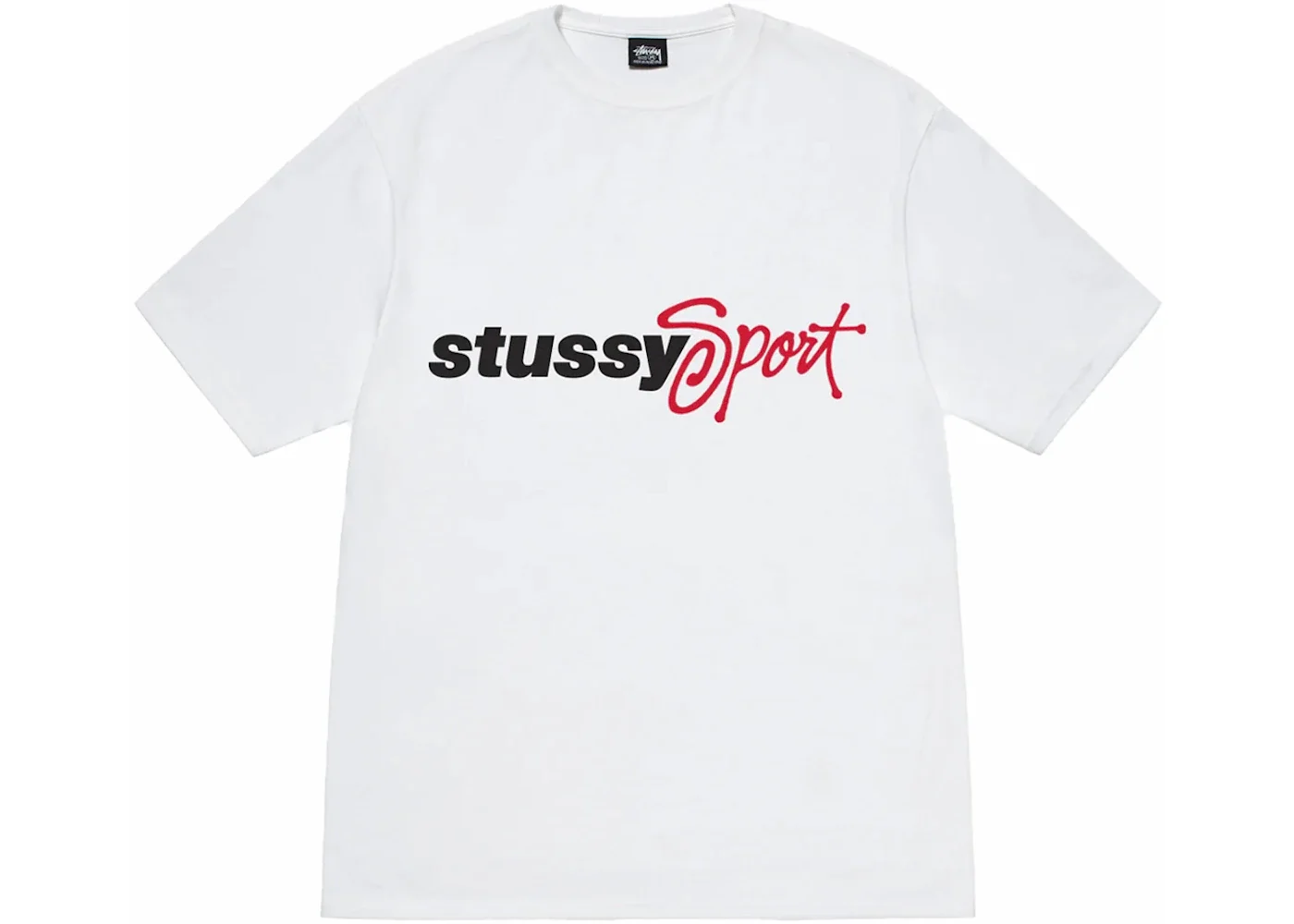 Stussy Sport Script Tee White - 1