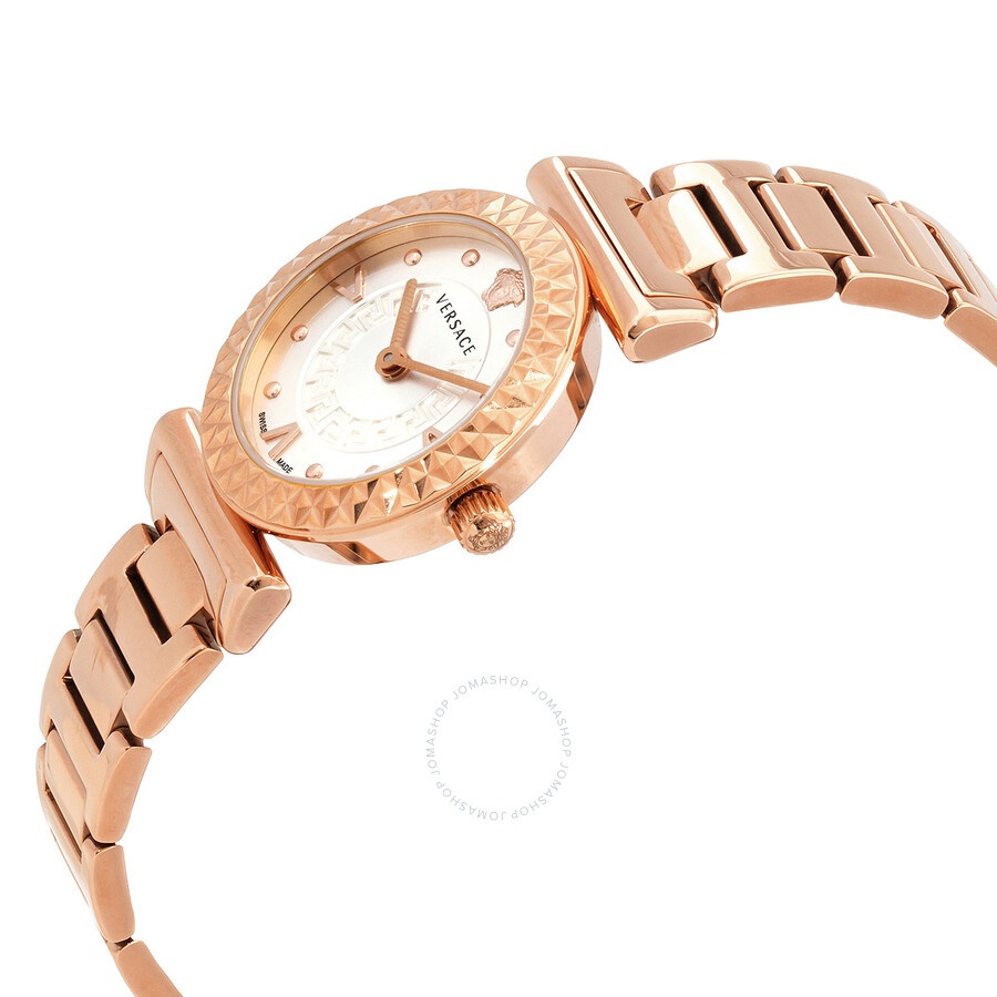 Versace Mini Vanity Quartz Silver Dial Ladies Watch VEAA00618 - 2
