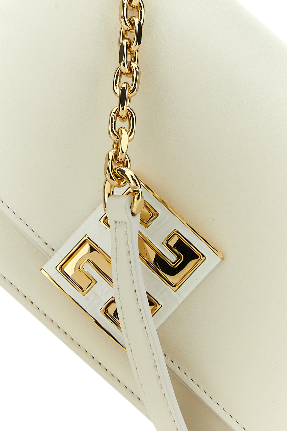 Ivory leather small 4G shoulder bag - 4