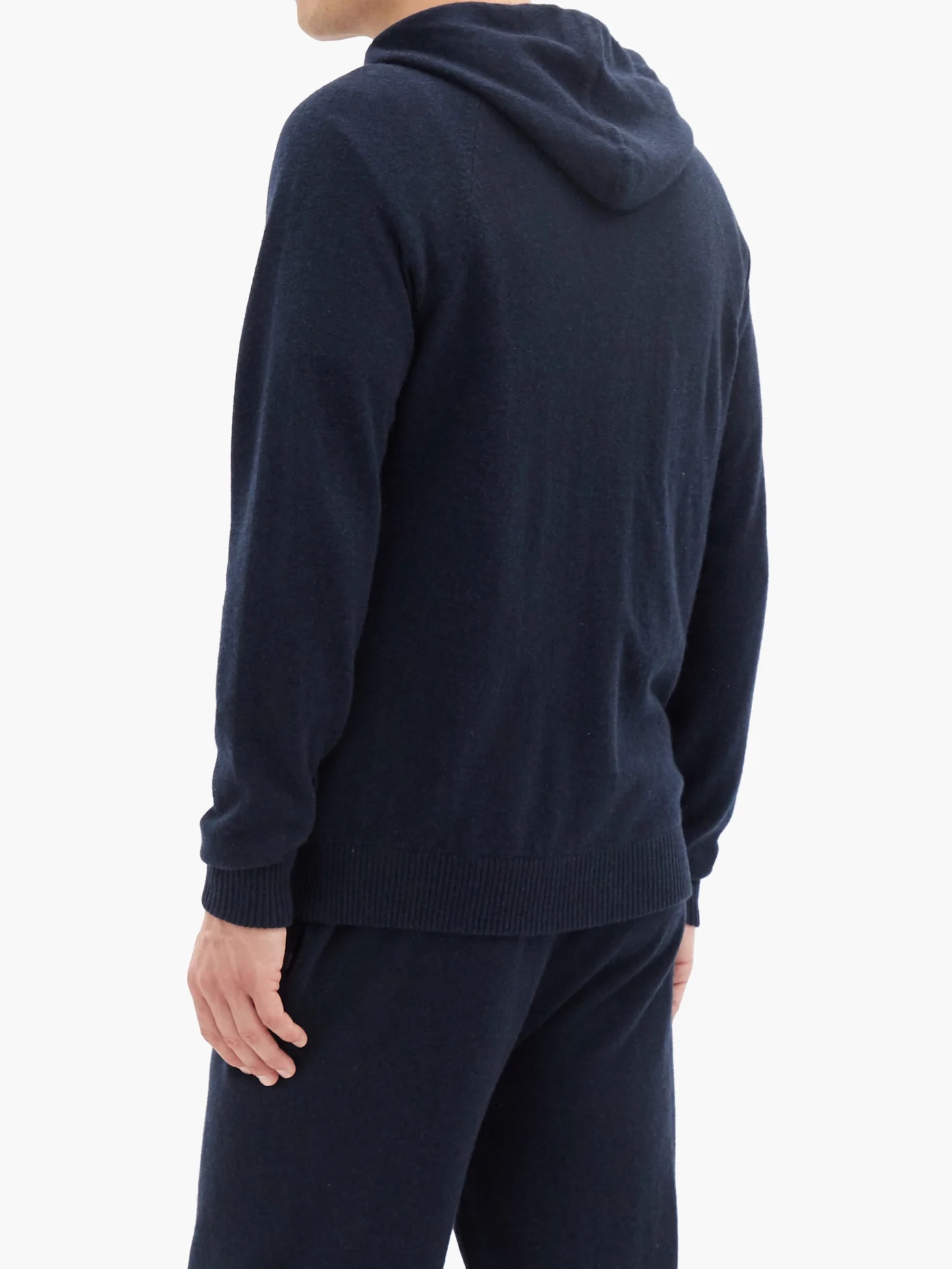 Finley zipped cashmere hooded sweatshirt - 6