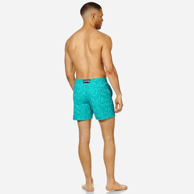 Men Swim Trunks Embroidered Armor Turtles - Limited Edition - 4