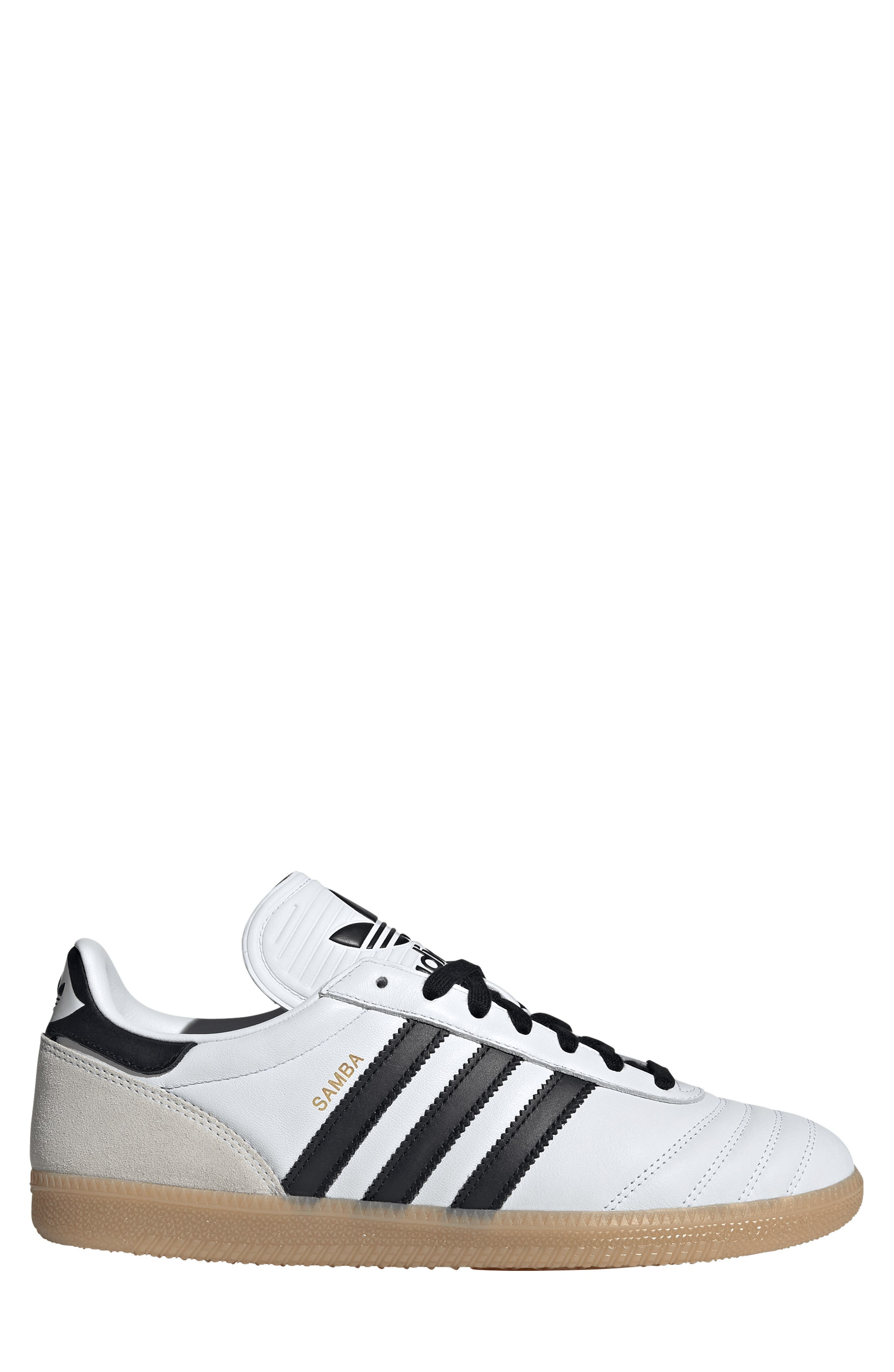 adidas Gender Inclusive Samba 62 Sneaker in White/Black/Gum at Nordstrom - 3
