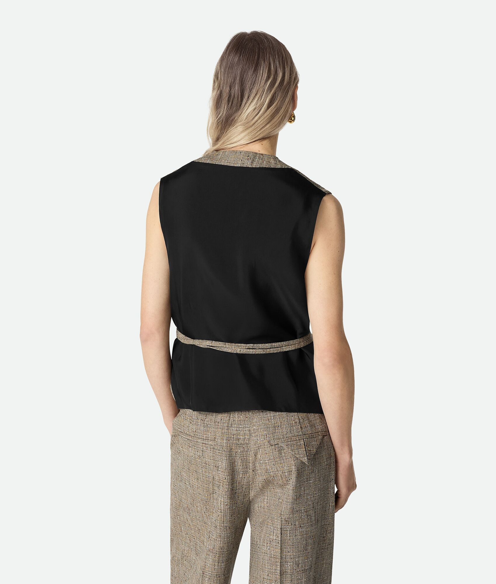 Fleck Viscose Gilet - 3