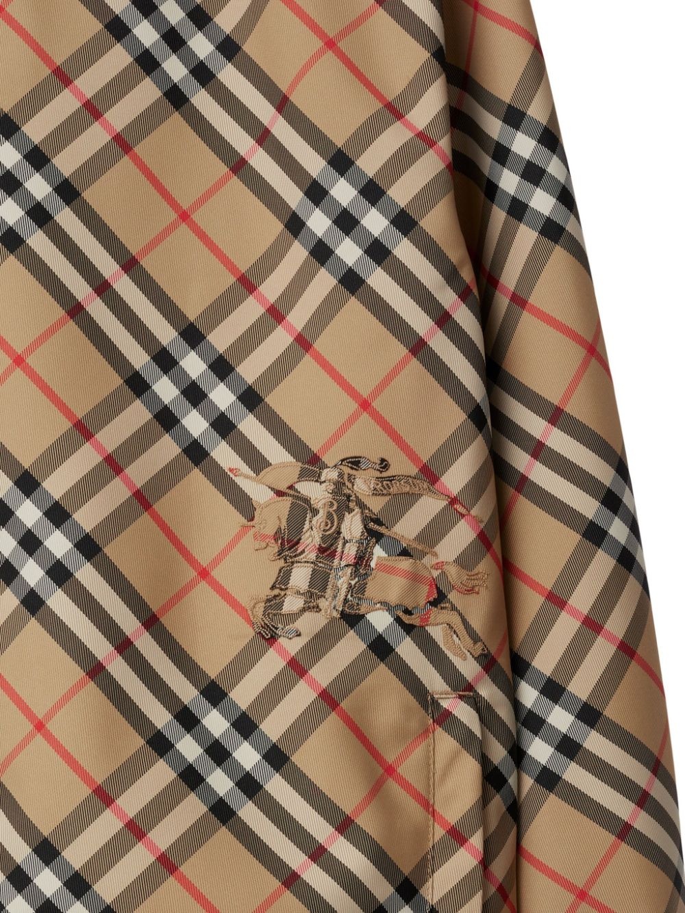 Vintage Check reversible zip-front hooded jacket - 5