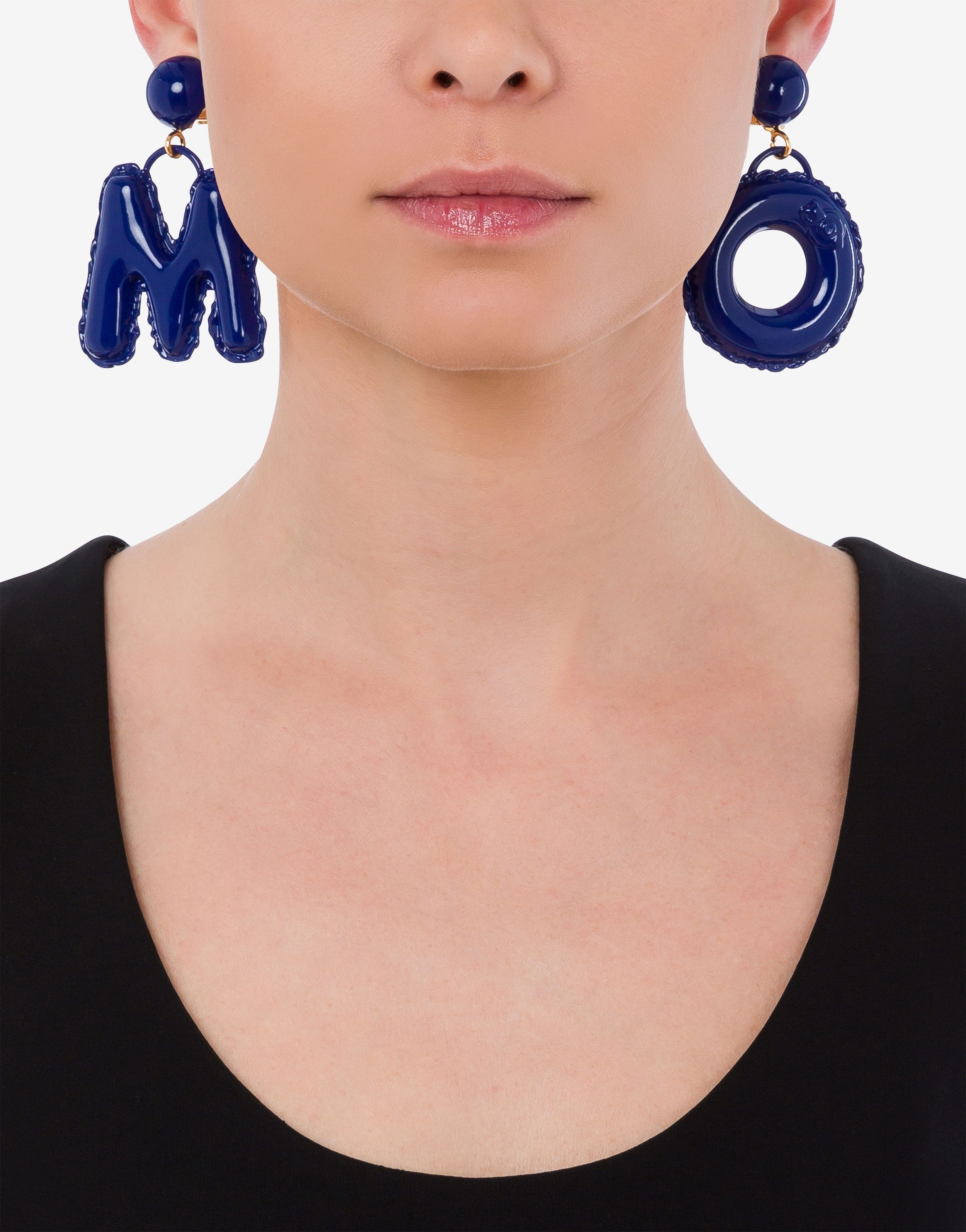 INFLATABLE LETTERS EARRINGS - 4