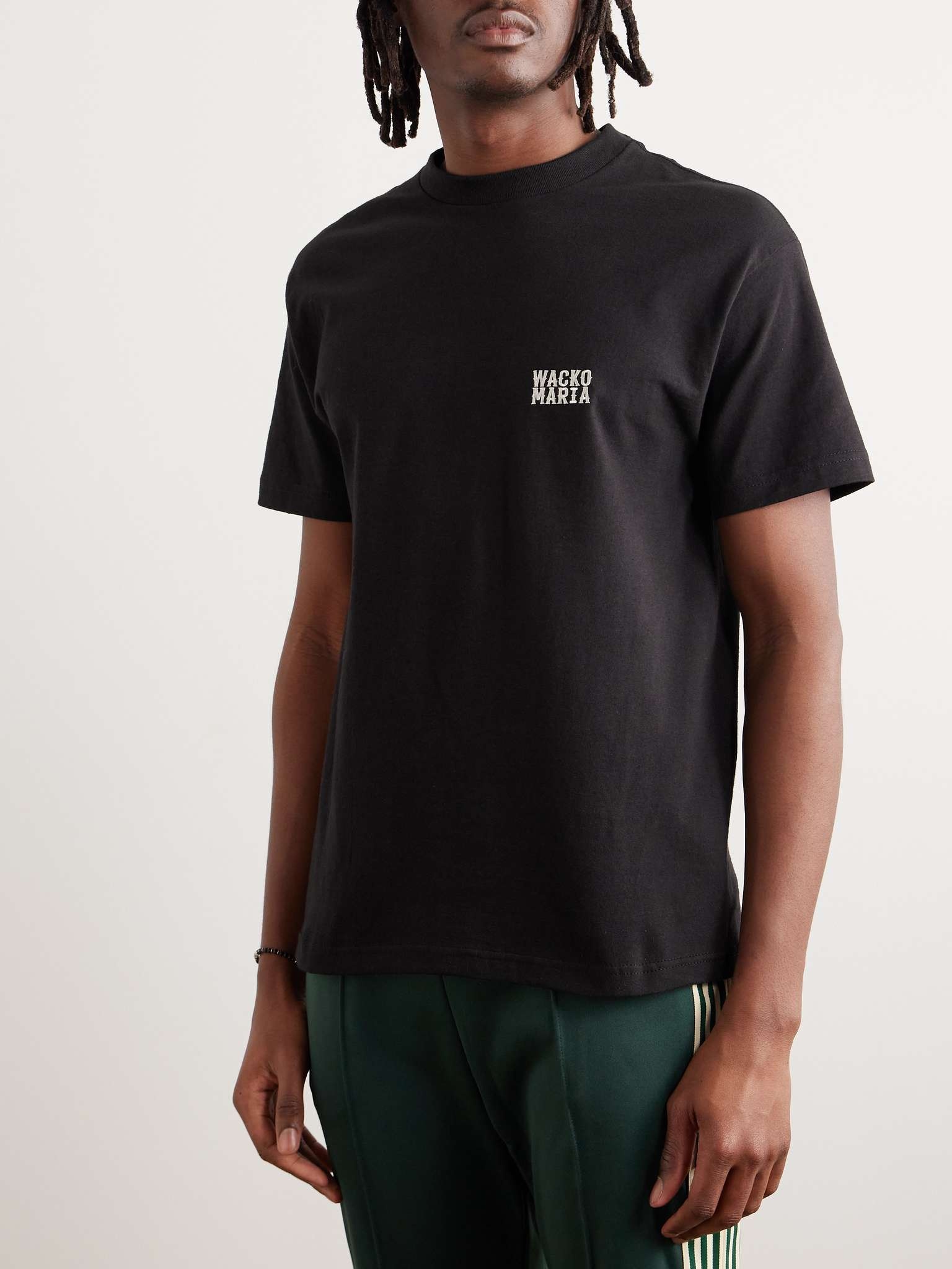 + Tim Lehi Logo-Embroidered Printed Cotton-Jersey T-Shirt - 3