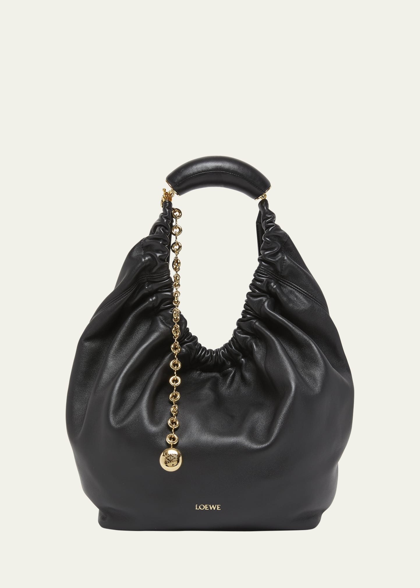 Squeeze Small Shoulder Bag in Napa Leather - 1