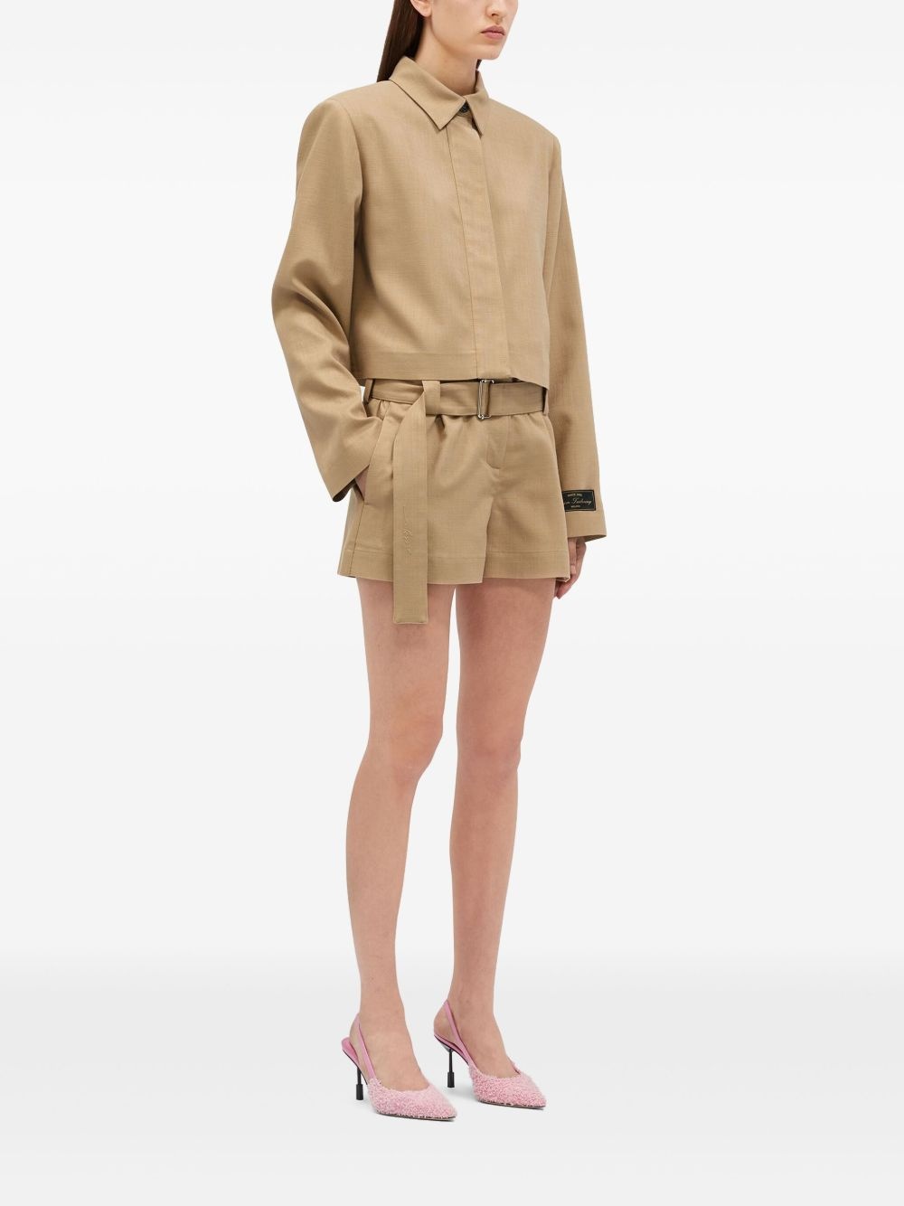 belted shorts - 3