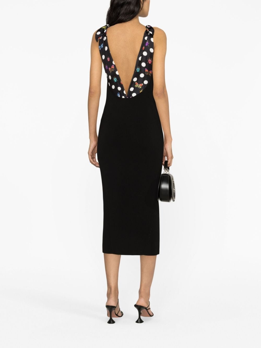 Versace Medusa '95 Fluted Midi Dress - Farfetch