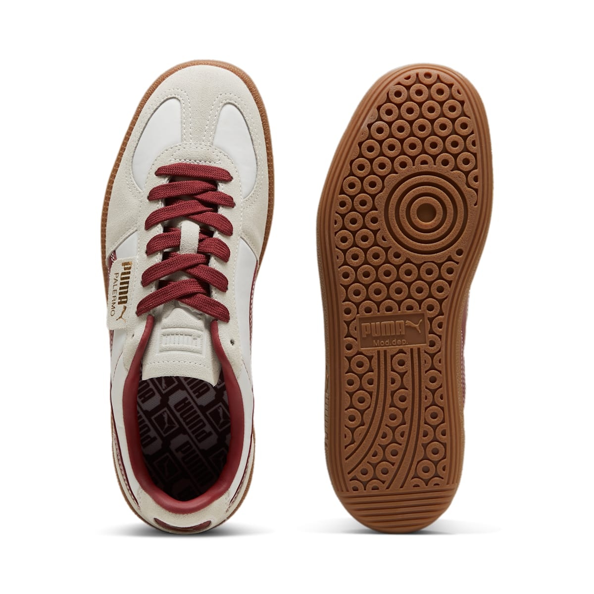 PUMA Palermo OG 'Warm White Intense Red' 383011-14 - 4