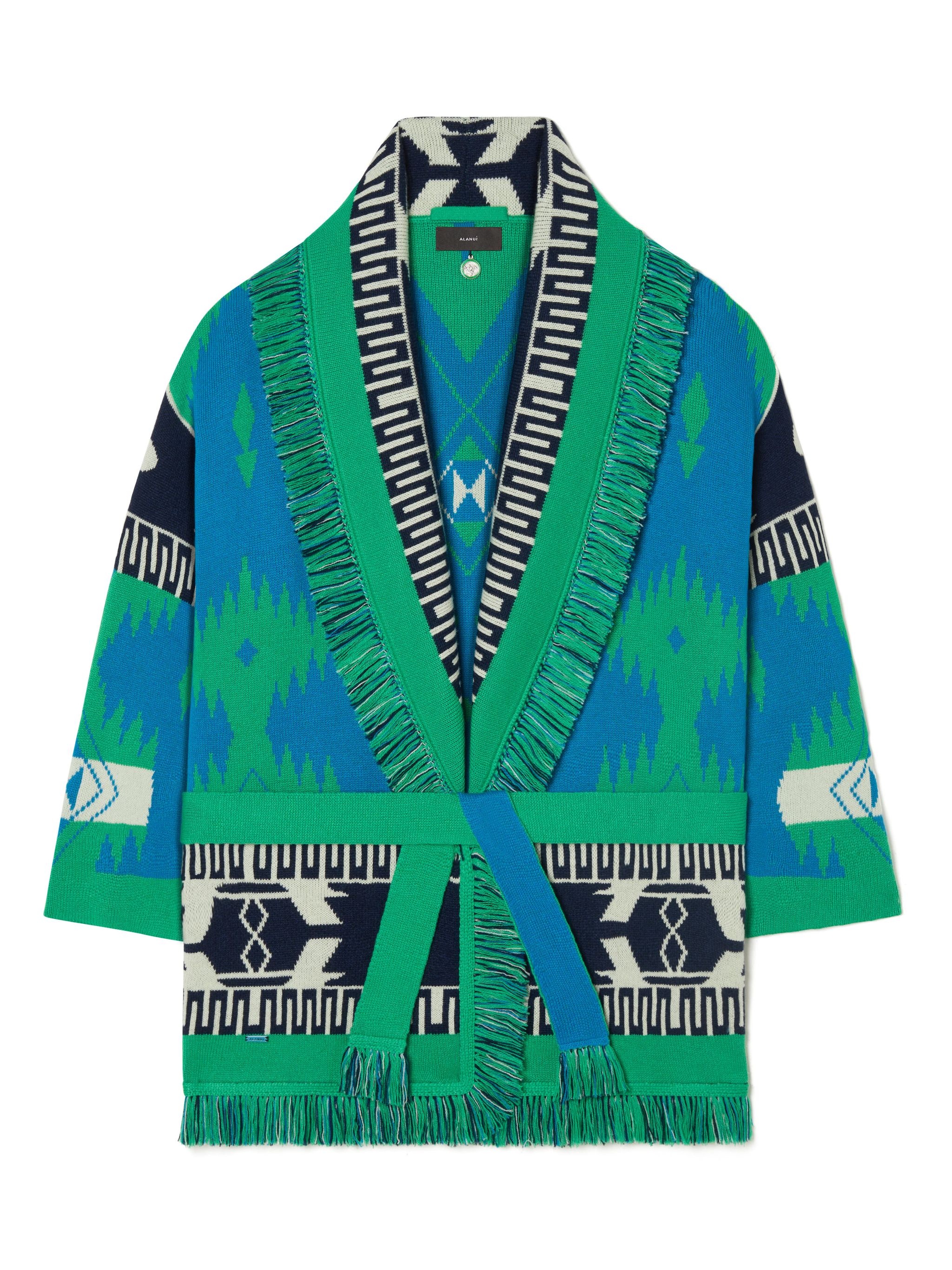 Icon Jacquard Cardigan - 6