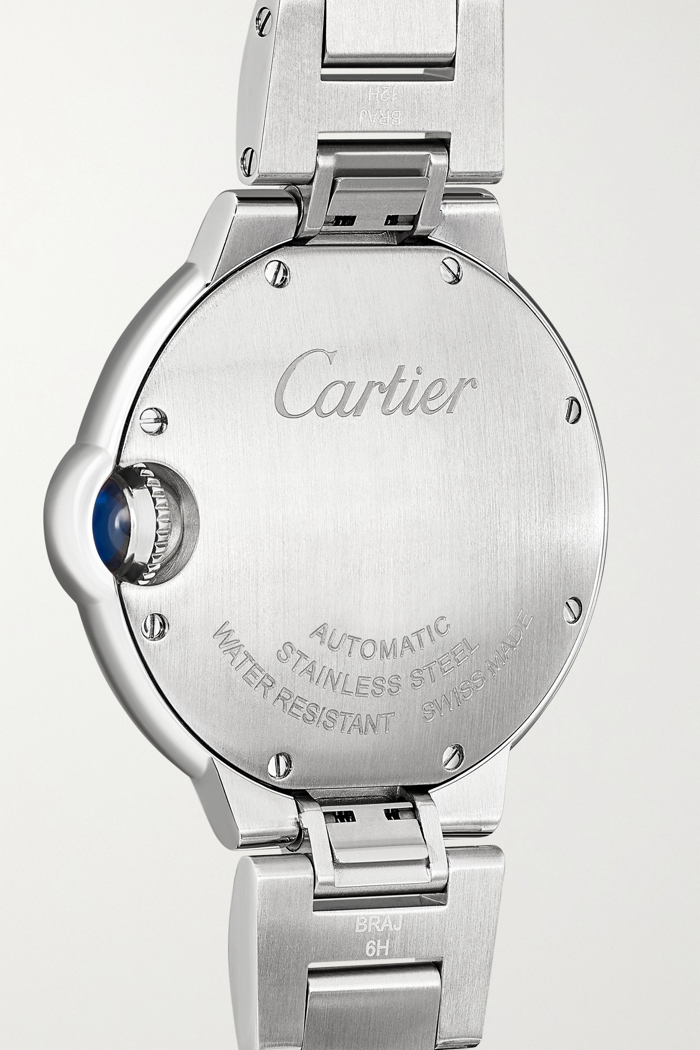 Ballon Bleu de Cartier Automatic 33mm stainless steel and diamond watch - 4