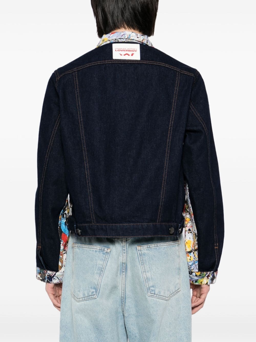 art denim jacket - 4