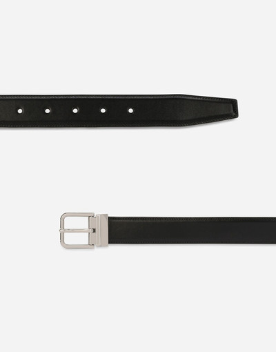 Dolce & Gabbana Brushed calfskin belt outlook