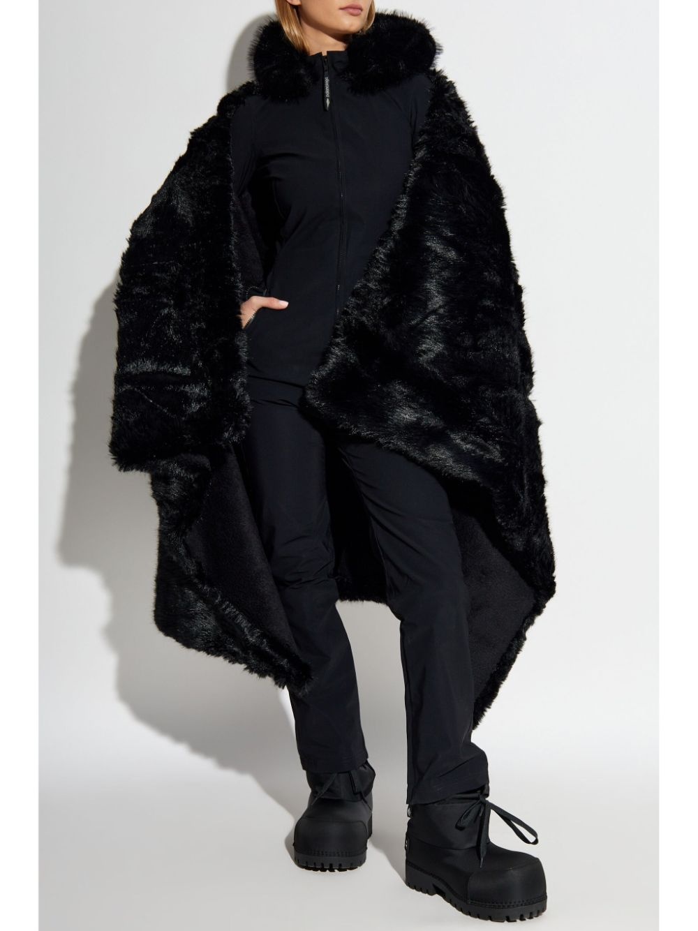 faux-fur coat - 2
