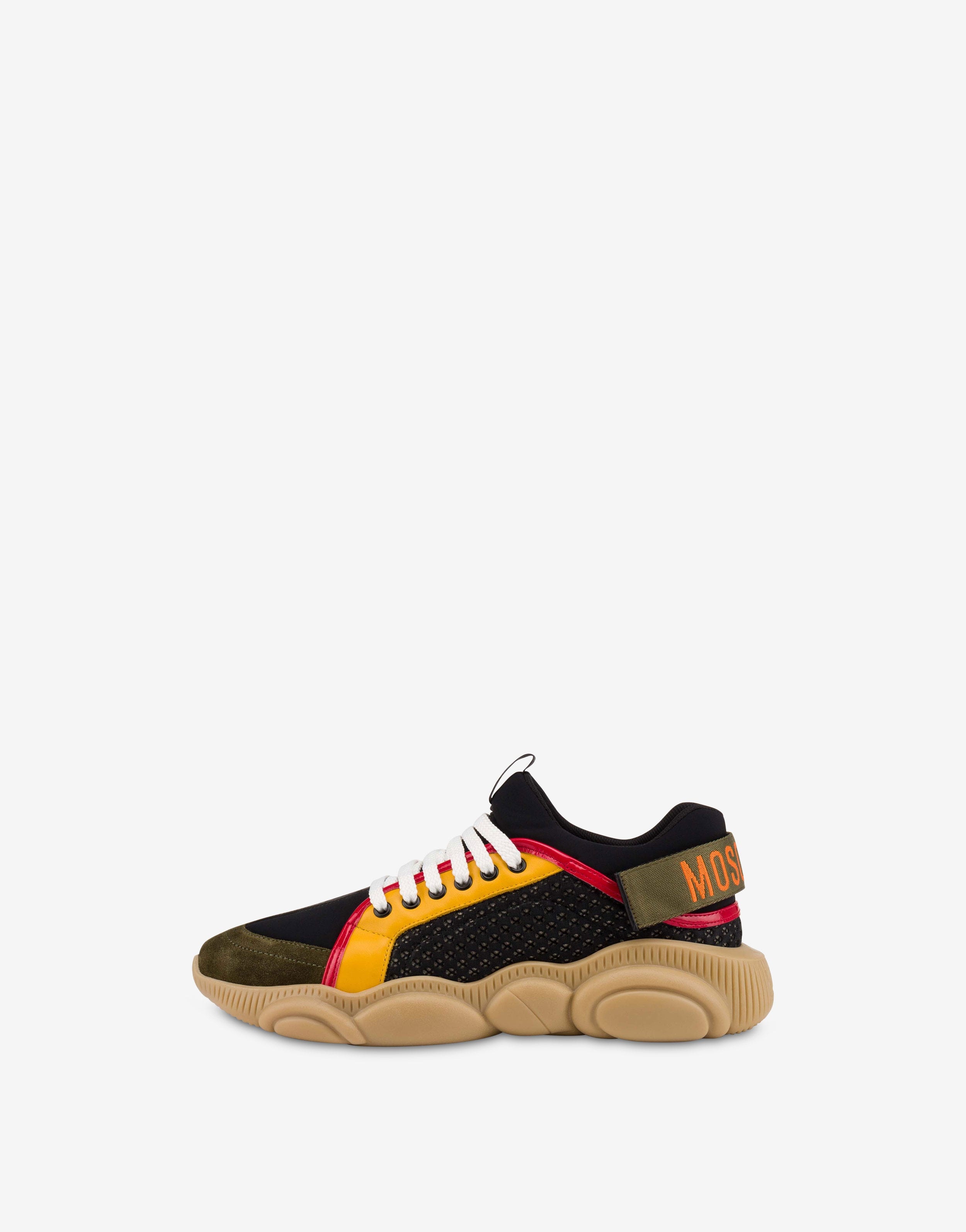LOGO TAPE TEDDY SHOES - 2
