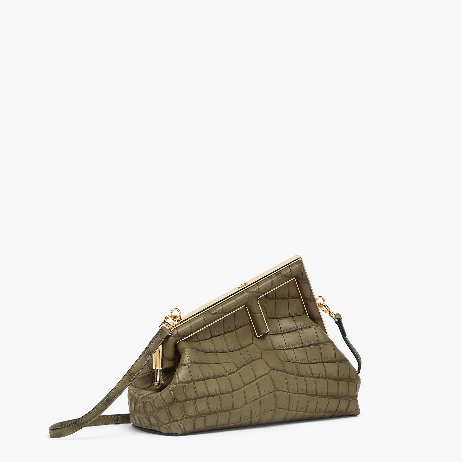 Green crocodile bag - 2
