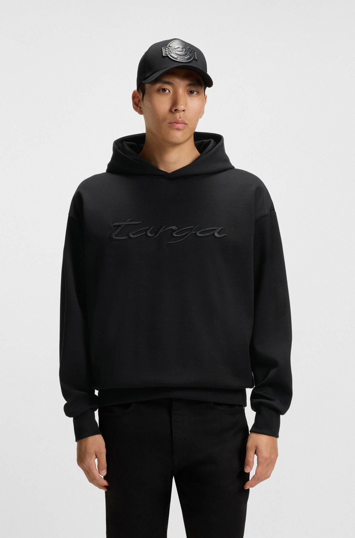 PORSCHE X BOSS HOODIE WITH TARGA LOGO - 2