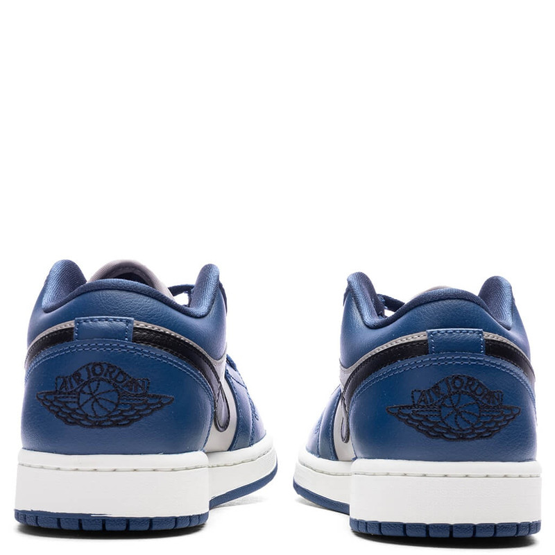 Jordan AIR JORDAN 1 LOW WOMEN'S - FRENCH BLUE/BLACK-COLLEGE GREY/SAIL outlook