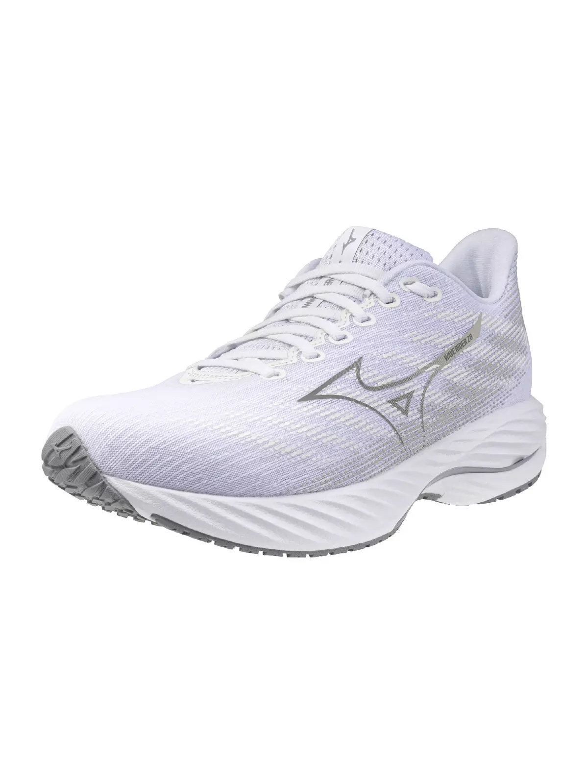 Wave Rider 28 "White/Ultimate Grey" Men's Running Shoe - 3