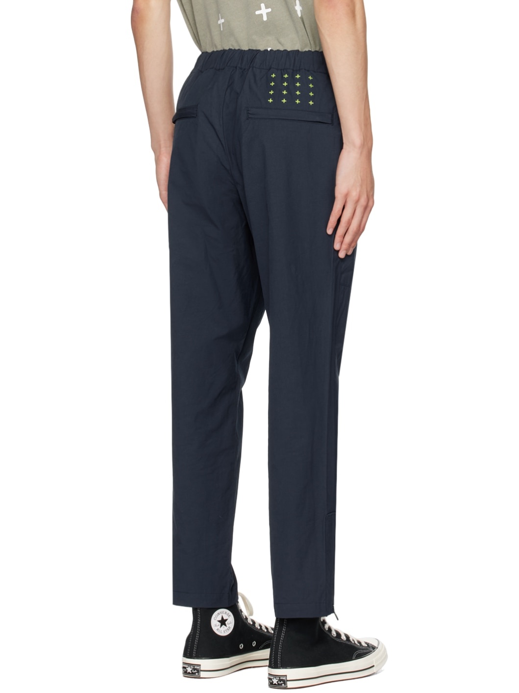 Navy Axiom Trousers - 3