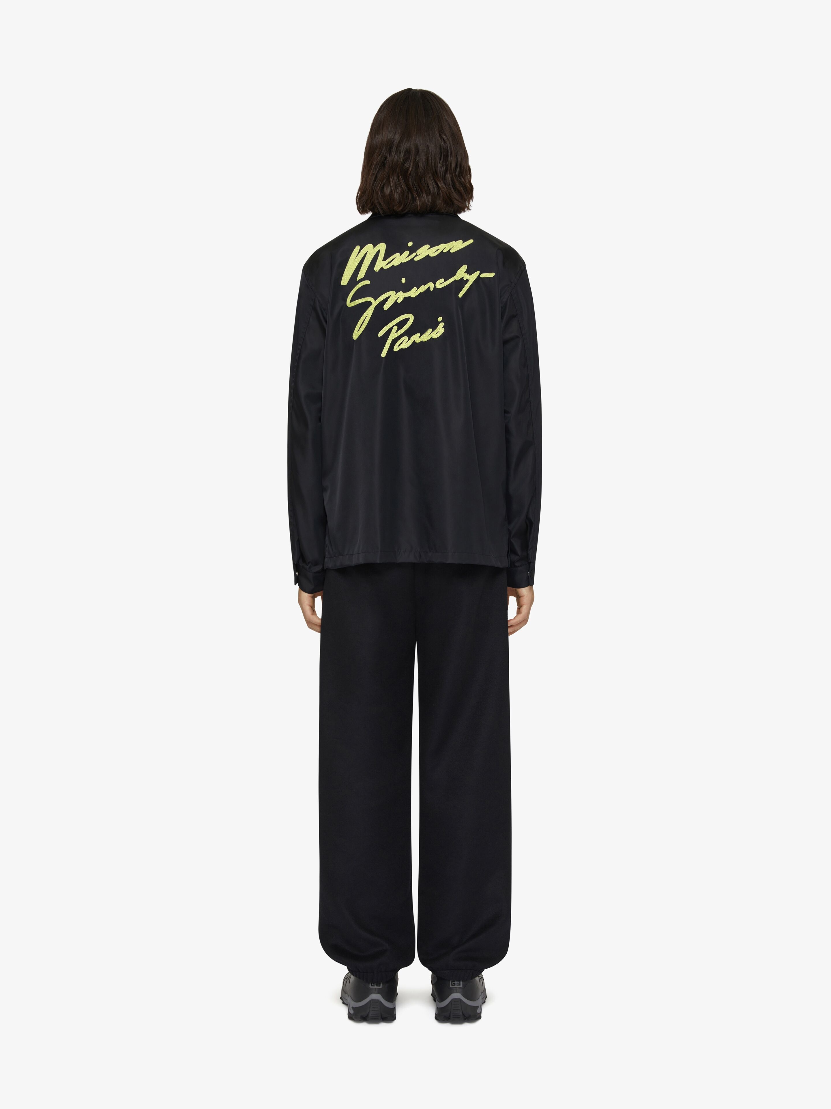 MAISON GIVENCHY EMBROIDERY OVERSHIRT - 4