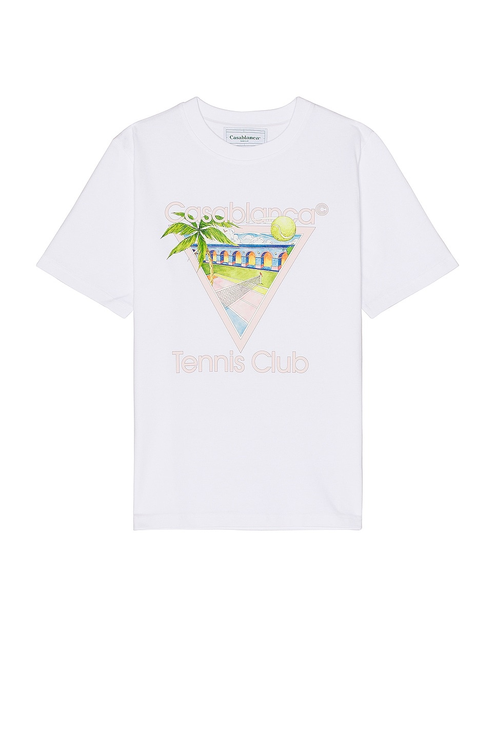 Tennis Club Icon Screen Printed T-shirt - 1