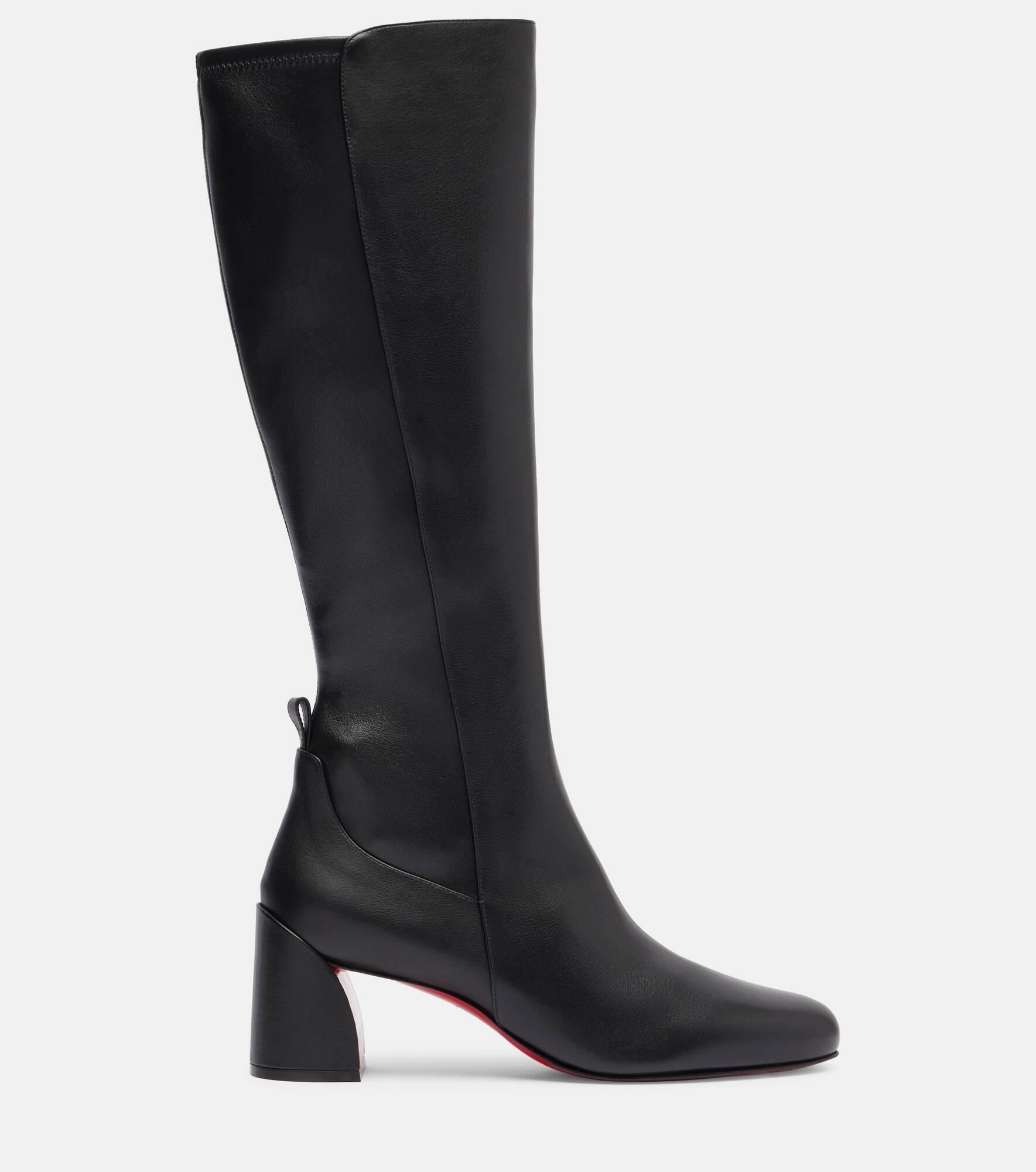 Jane 55 leather knee-high boots - 4