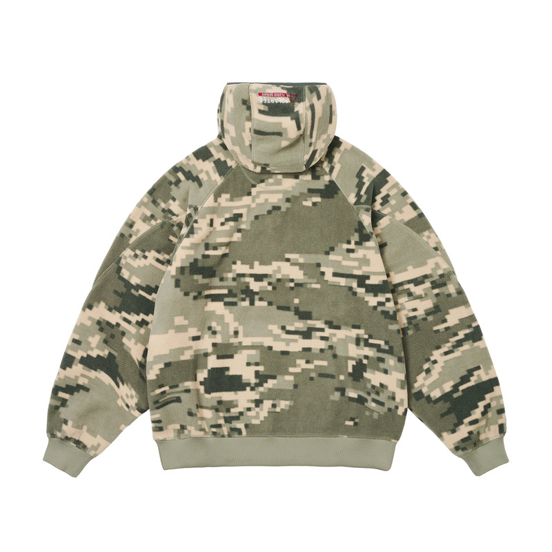 PALACE POLARTEC SHADOW HOOD TIGER DIGI CAMO outlook