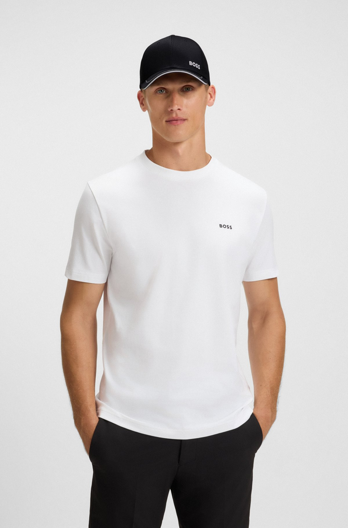 COTTON-TWILL CAP WITH EMBROIDERED LOGO AND METAL BUCKLE - 4